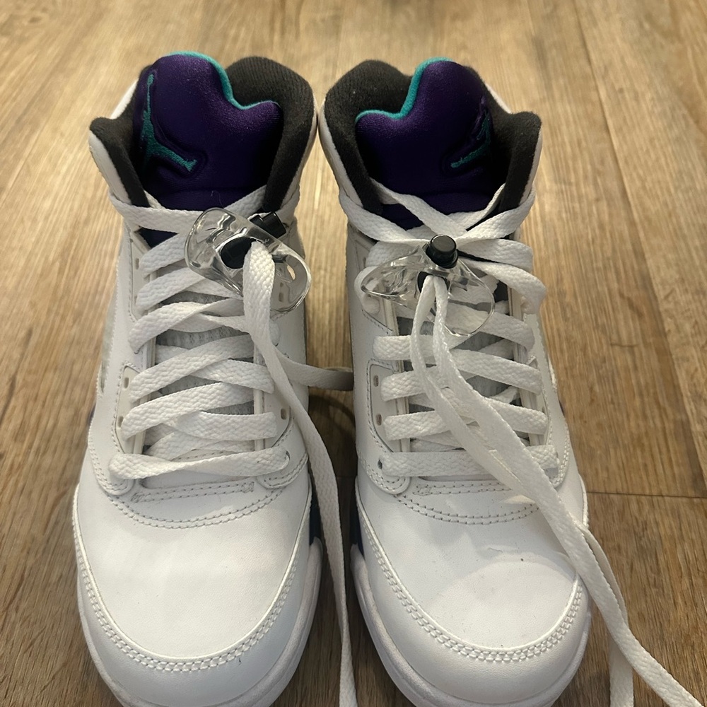 Nike Air Jordan 5 Retro "Grape" Kids - Picture 2 of 12